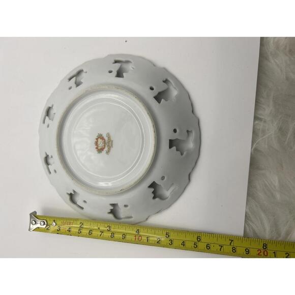 Vintage Royal Sealy China Japan Decorative Plate with Pineapple and Grapes - Picture 4 of 4